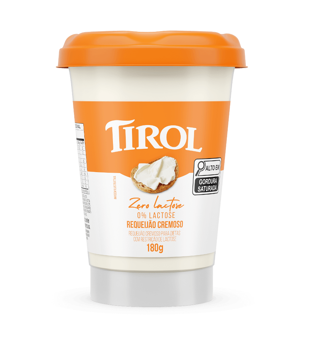 Requeijão TIROL sem Lactose 180g